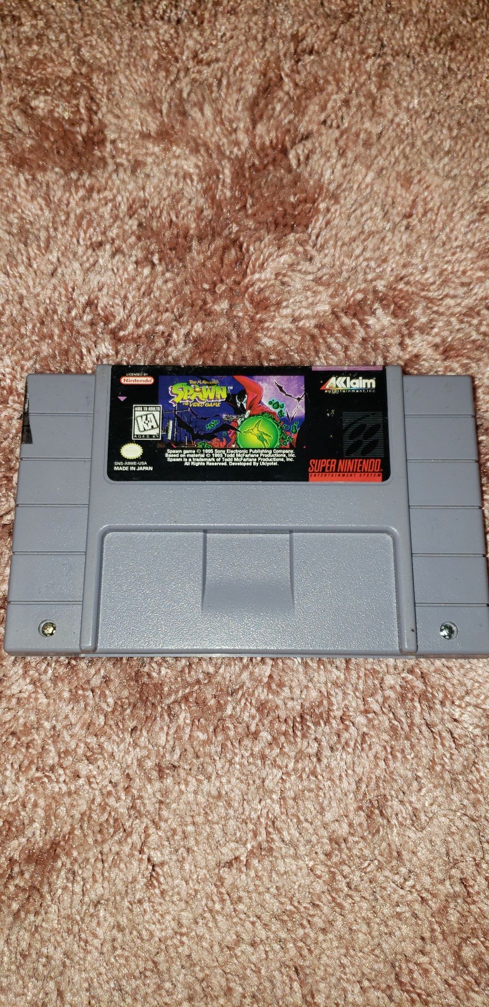 Spawn: The Video Game (SNES)