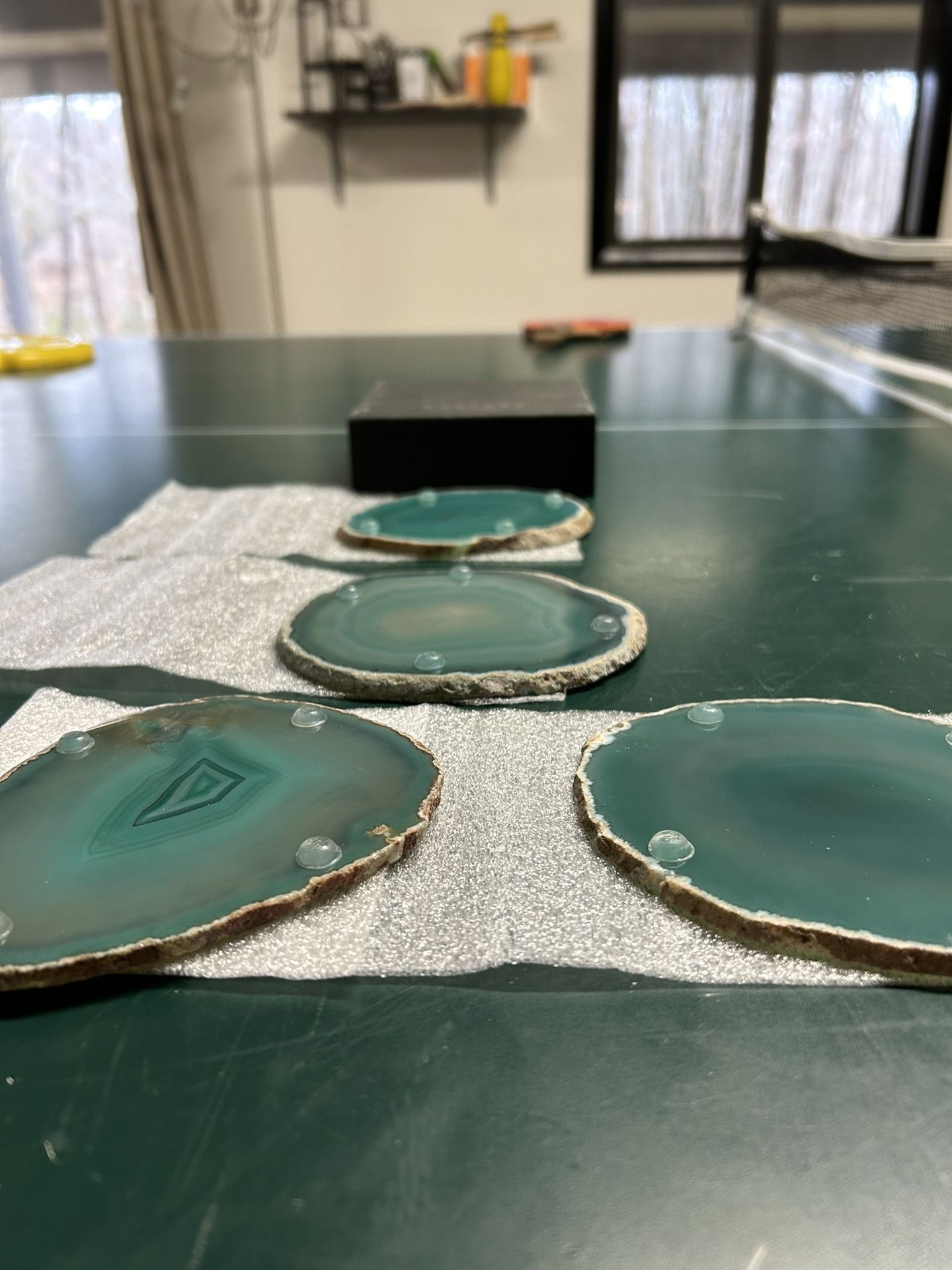 RabLabs Pedra Geode Coasters - 4ct