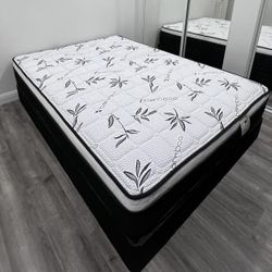 Queen Size Mattress & Box Spring New