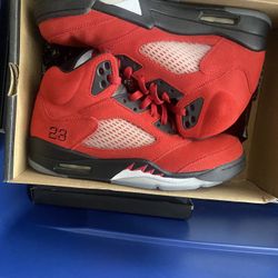 Jordan 5 Retro Raging Bull Red 