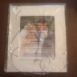 Lenox True Love 8"x 10" frame, new in box