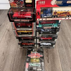 Diecast Classic cars 1/43 scale Classic brand new lot of 11 cars 70 Dollars  for all 