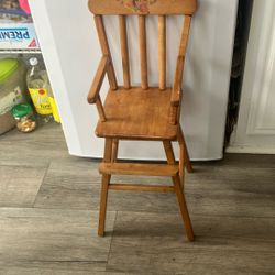 Doll High Chair