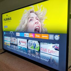 🟥🟧FIRE  TV  58"  4K  SMART  LED  FULL UHD  HDR10  DOLBY  VISION🟩🟪  ( NEGOTIABLE ) 🟧🟪 FREE   DELIVERY🟪🟨