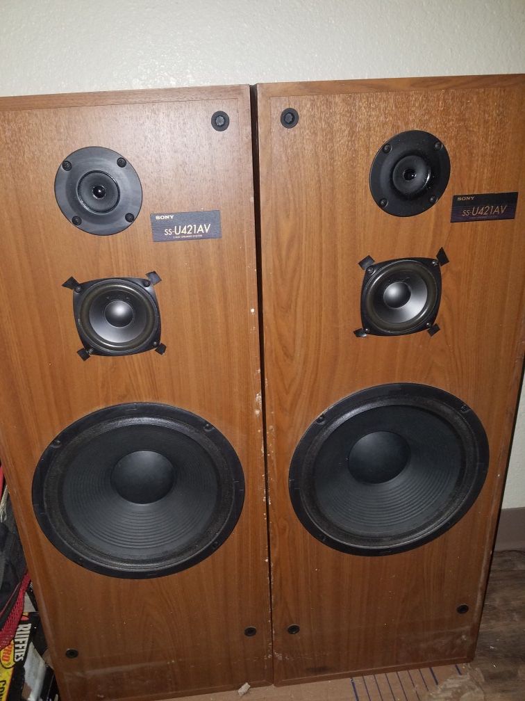 Sony home surround system speakers
