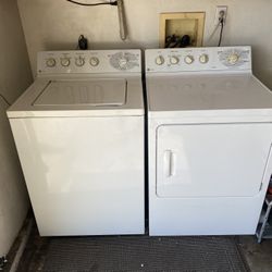 GE Profile Washer And Dryer
