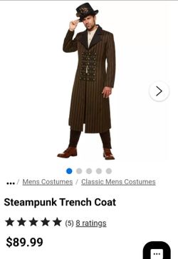 Steampunk Trench Coat