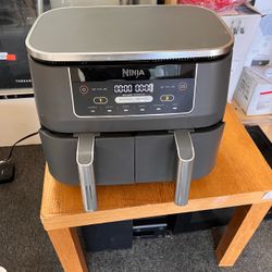 Ninja - Foodi 6-in-1 8qt 2-Basket Air Fryer DualZone - DZ201