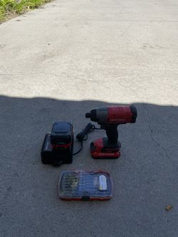 Craftsman Compound Drill With Drill Bits