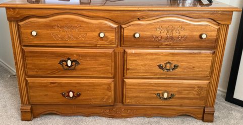 Solid Wood Full Bedroom Set - OBO
