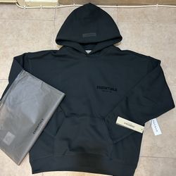 Essentials Hoodie Black Limo