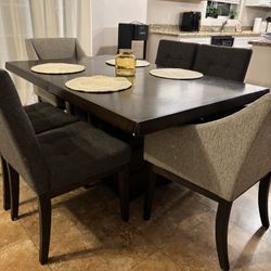 Dining Table 6  Chairs 
