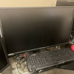 2 Sceptre 24 Inch Monitors