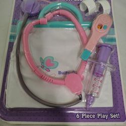 Butterflies 6 Piece Play Set....  Safe For Kids