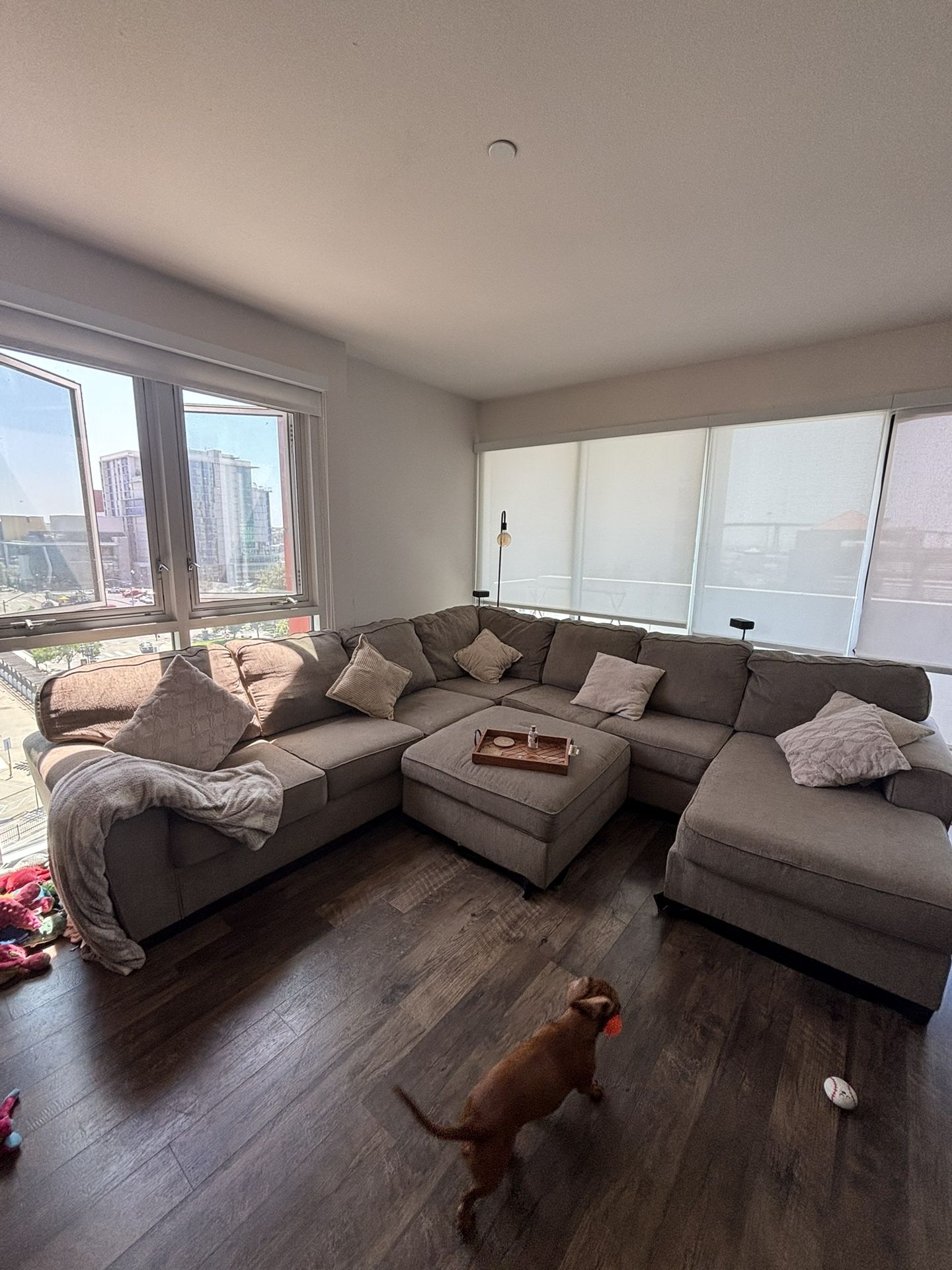 Huge sectional couch