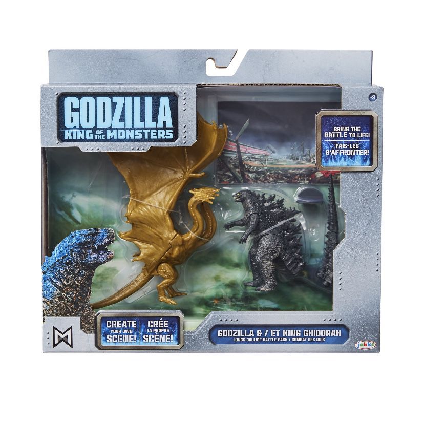 Godzilla King of Monsters: Monster Match Up Action Figure set