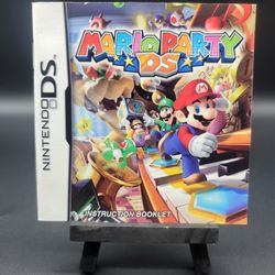 Mario Party DS Manual Only 