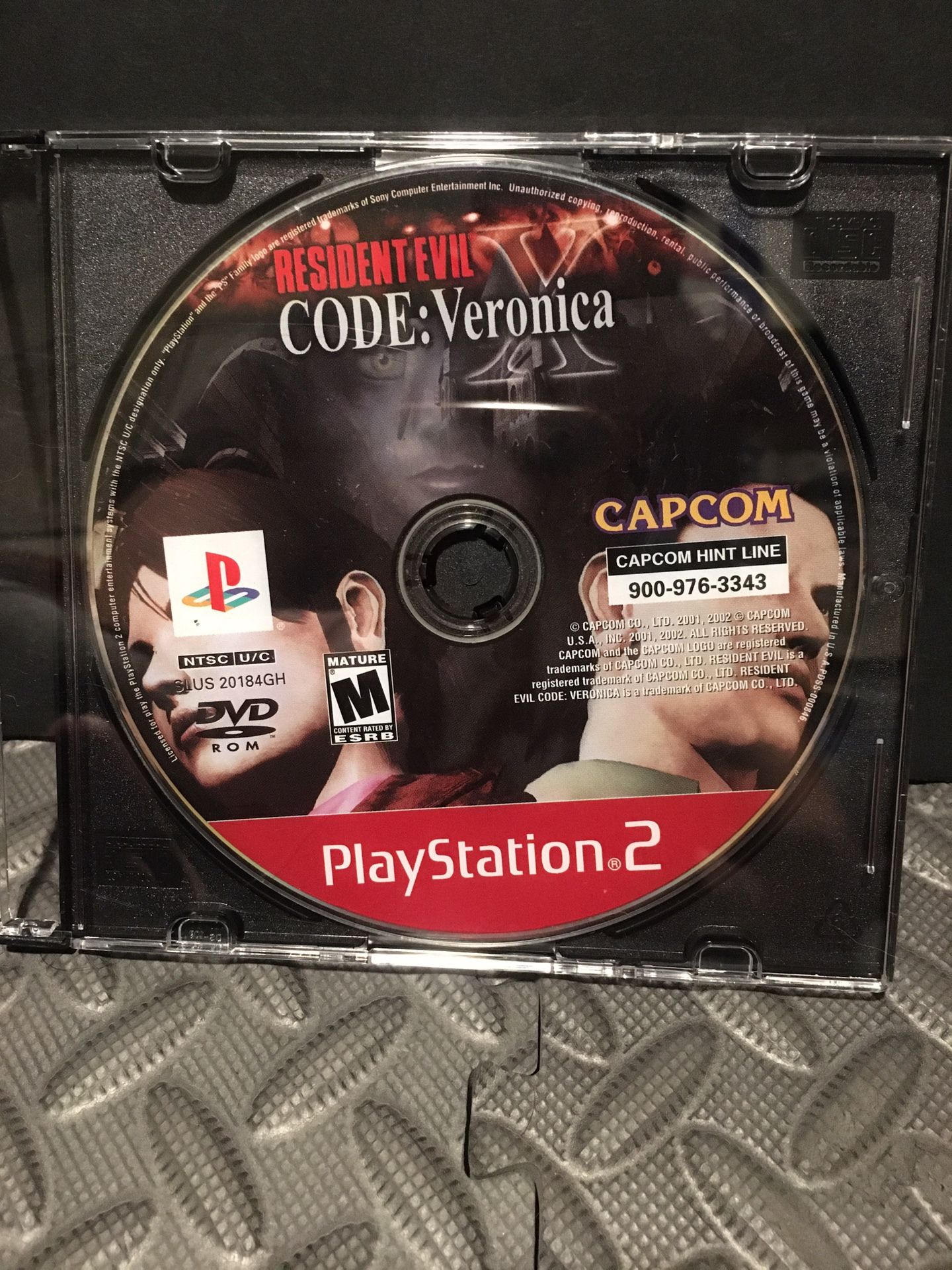 Resident Evil Code Veronica Ps2 