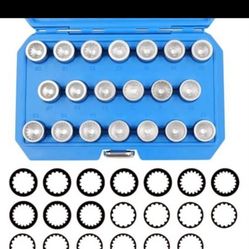 20PC Wheel Lock Nut Key Kit for Porsche VW Touareg, Anti-Theft Lug Nut Removal Tool and Screw Remove