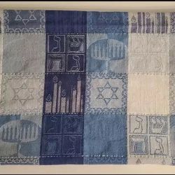 Judaica Long Cotton Table 