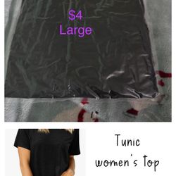 Large Split Tunic Top