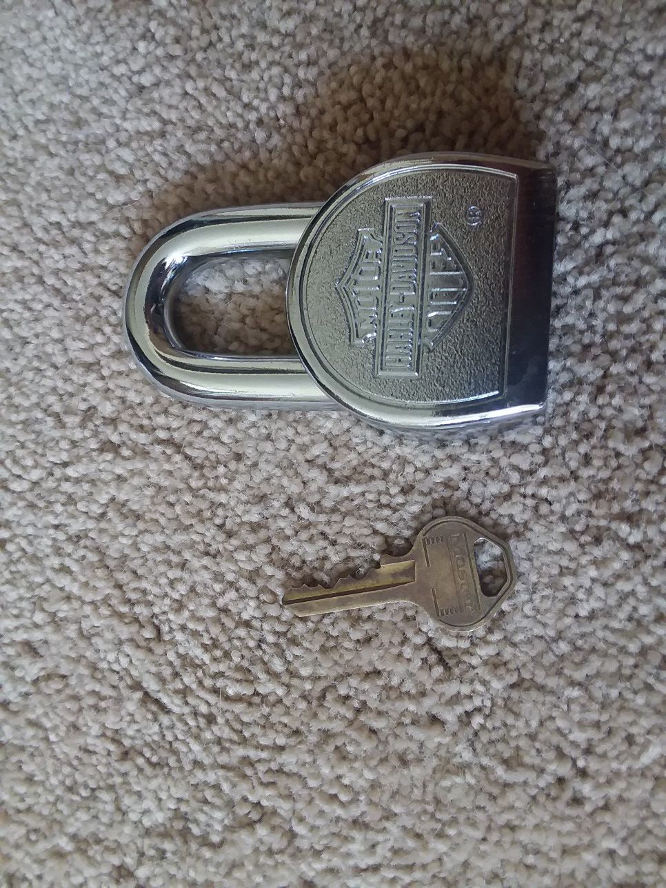 Harley Davidson security lock