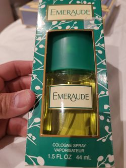 Vintage Emeraude by Coty Cologne Spray 1.5 fl. oz. New in Original Box
