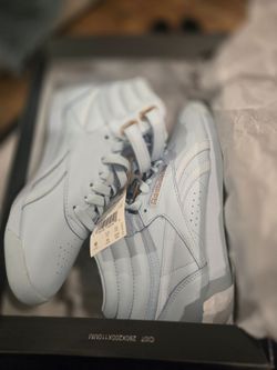 Reebok x Cardi B Light Blue Sneakers Size 6 — NEW
