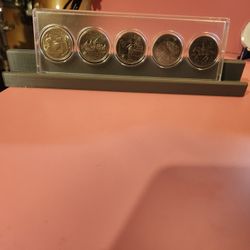 1999 State Quarters 5 Piece Series