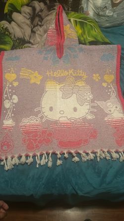 Hello Kitty Poncho Kids
