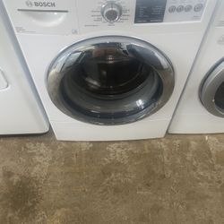 Bosch Set Washer And Dryer Gas Good Condition We Delivery 
