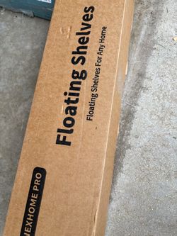 6 piece floating shelfs