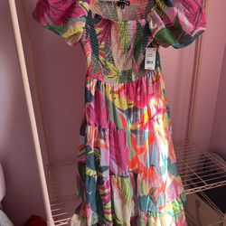 Medium Floral Maxi Dress