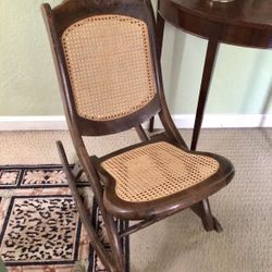 Antique Walnut Rocking Chair