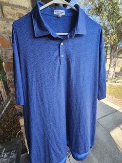 Peter Miller Xl Polo Shirt Skull Print