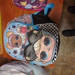 Back Pack With Lunch Bags 10.00 Safety Helmet And Elbow Guards 