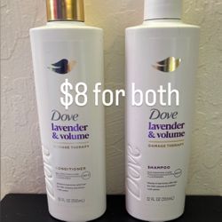 Dove Shampoo & conditioner 