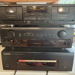 Pioneer stereo stack