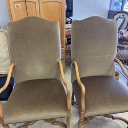 Pair of dining Room Chairs 