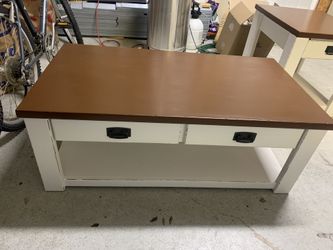 Coffee Table, Shabby Chic/Farmhouse style. 48x26x18