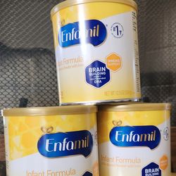 Enfamil Infant Formula  $15 each