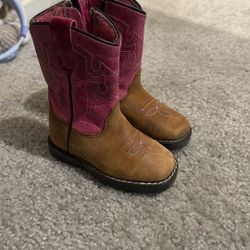 Toddler Leather Western Boots Bootbarn