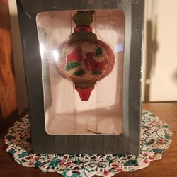 Glass Ornament.