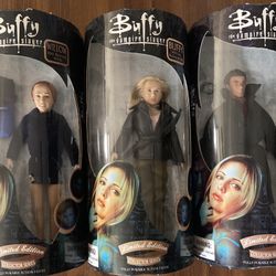 Diamond Select Set Of 3 Buffy The Vampire Slayer Dolls