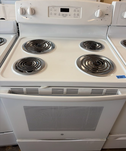GE 4-Burner Electric Coil Range