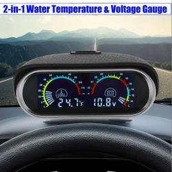 2-in-1 Water Temp for Boat, Truck and Motorcycle