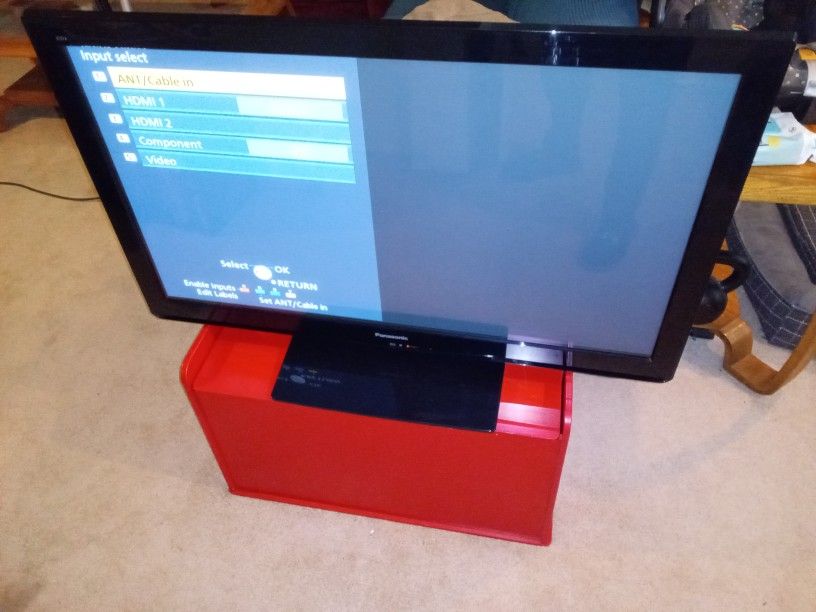 Panasonic Viera 42" Plasma TV and Stand