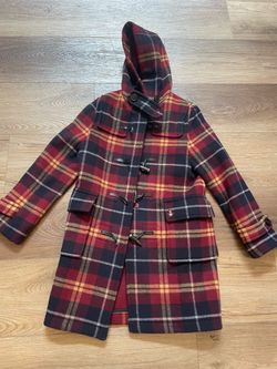 Vintage Teenie Weenie Rugby Bear Wool Coat Size Medium