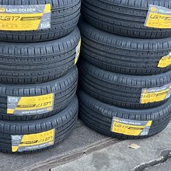 4 Brand New Tires 215/65/16 Land Golden Tires