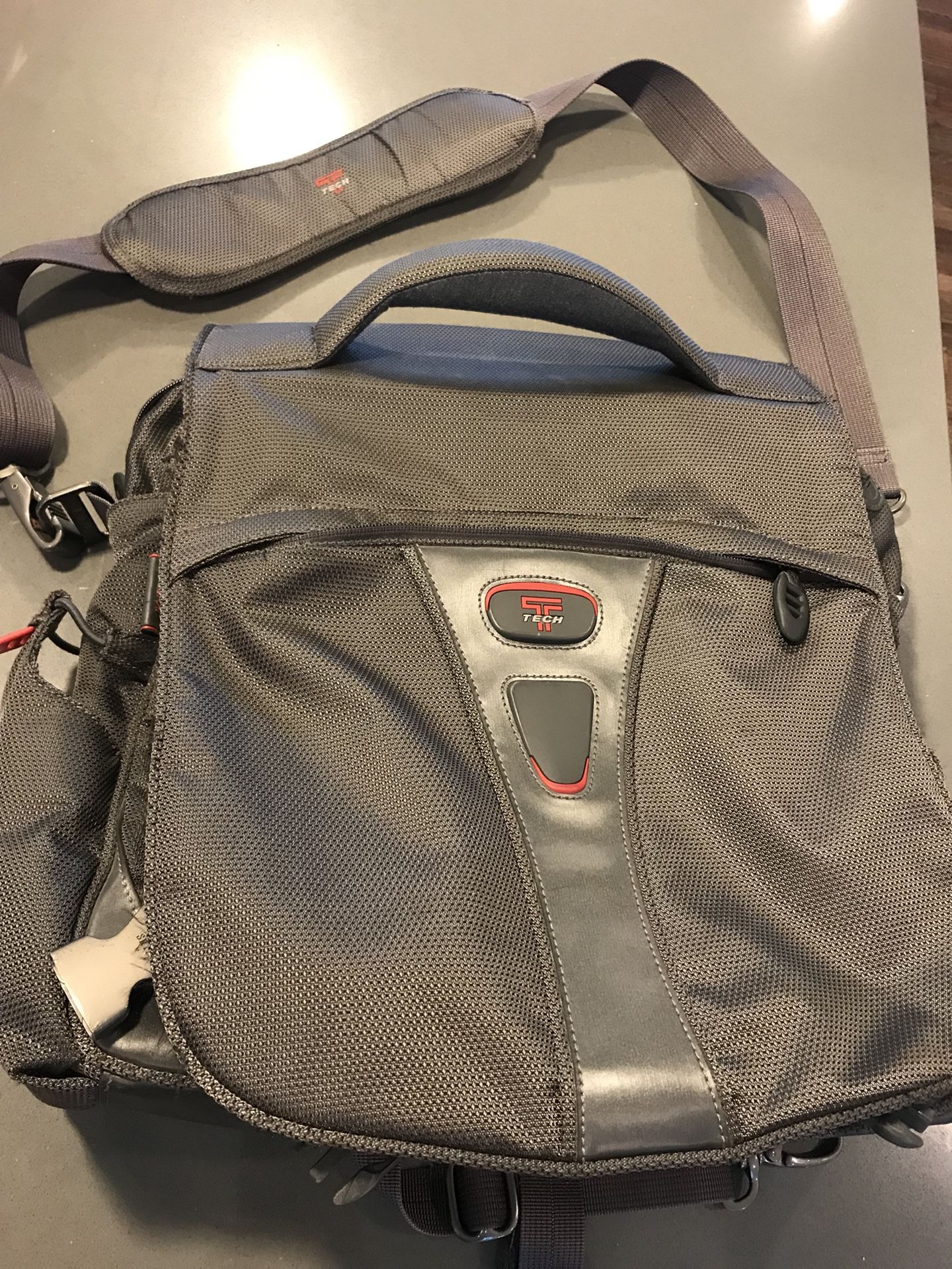 Tumi laptop backpack dark silver laptop bag